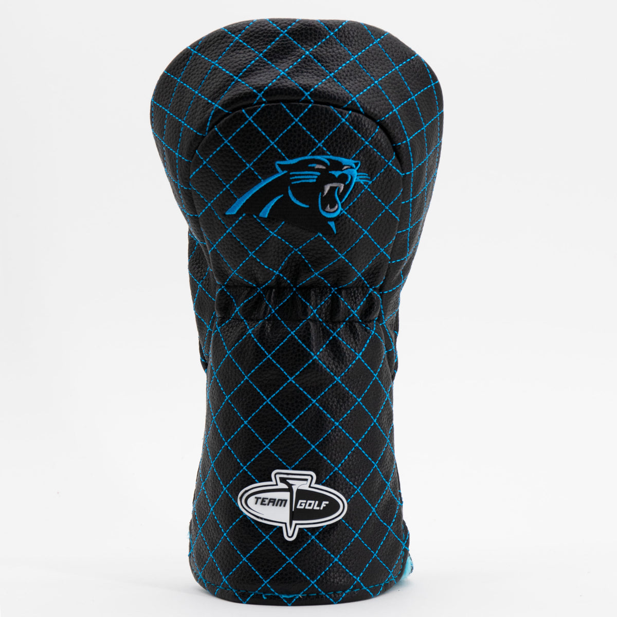 Carolina Panthers Solid Quilted Driver Headcover, back view
