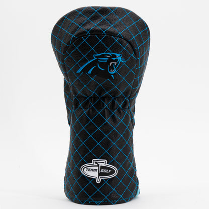 Carolina Panthers Solid Quilted Driver Headcover, back view