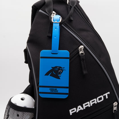 Carolina Panthers plastic golf bag tag by Team Golf, product photo 3