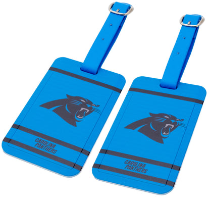 Carolina Panthers plastic golf bag tag by Team Golf, product photo 4