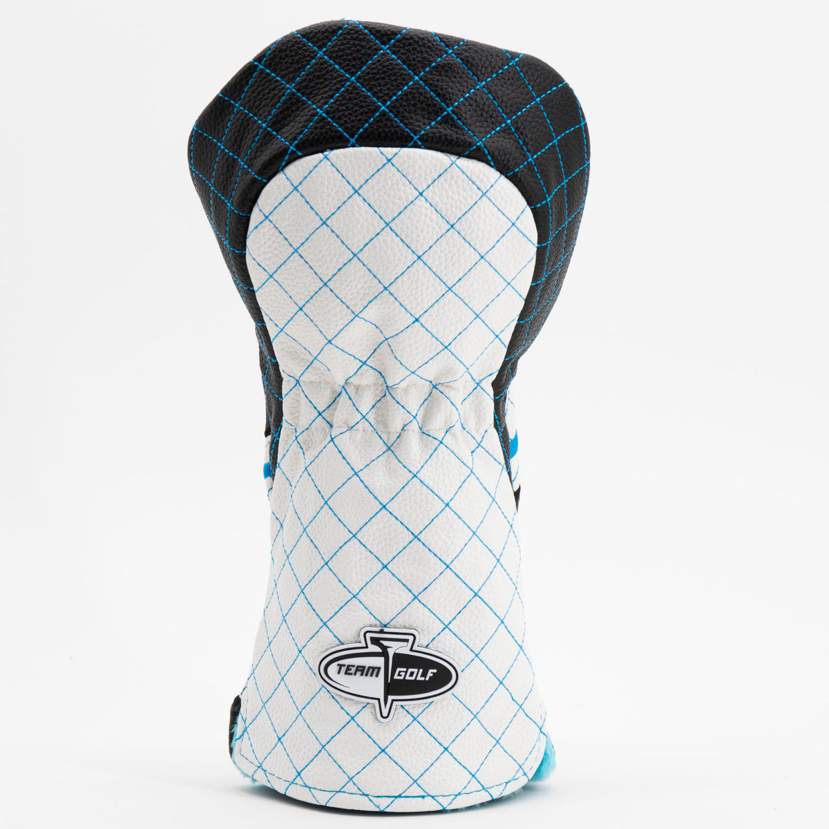 Carolina Panthers Striped Quilted Driver Headcover, back view