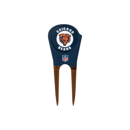 Chicago Bears Custom Shaped Divot Tool - Image 2 - Club Rehab