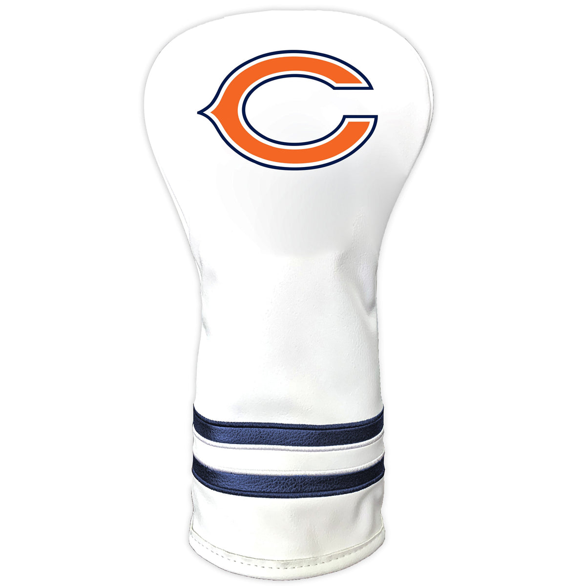 Chicago Bears Vintage White Printed Driver Headcover
