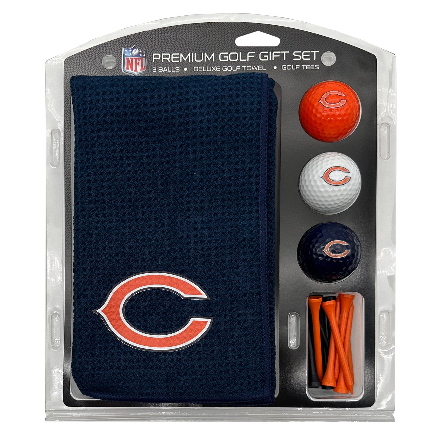 Chicago Bears Microfiber Towel Golf Gift Set - Club Rehab