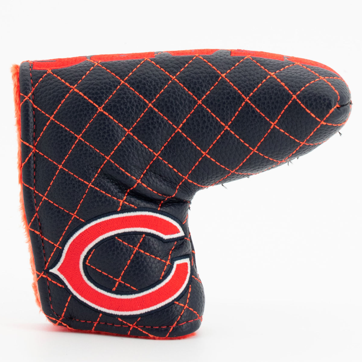 Chicago Bears Solid Quilted Blade Putter Headcover
