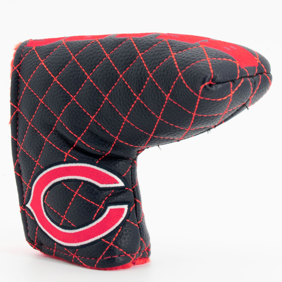 Chicago Bears Solid Quilted Blade Putter Headcover