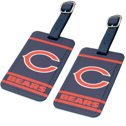 Chicago Bears plastic golf bag tag by Team Golf, product photo 4