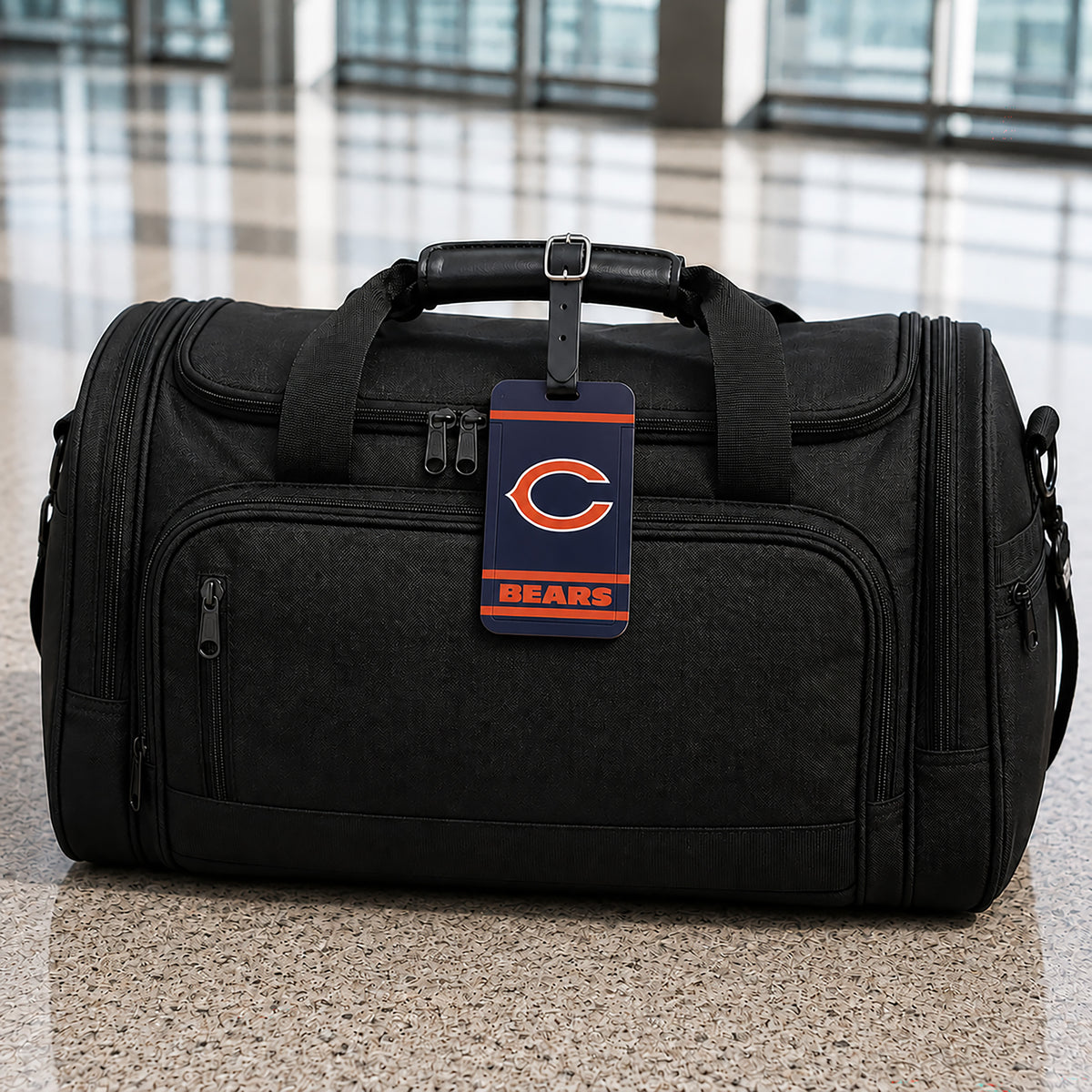 Chicago Bears plastic golf bag tag by Team Golf, product photo 5