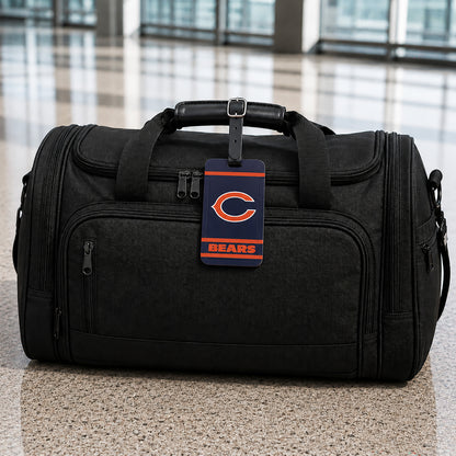 Chicago Bears plastic golf bag tag by Team Golf, product photo 5