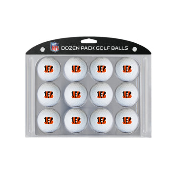 Cincinnati Bengals Golf Balls - 12 Pack