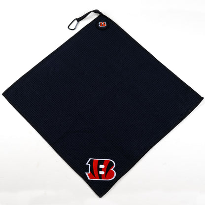 NFL Team Magnetic Embroidered Golf Towel – 15" x 15"
