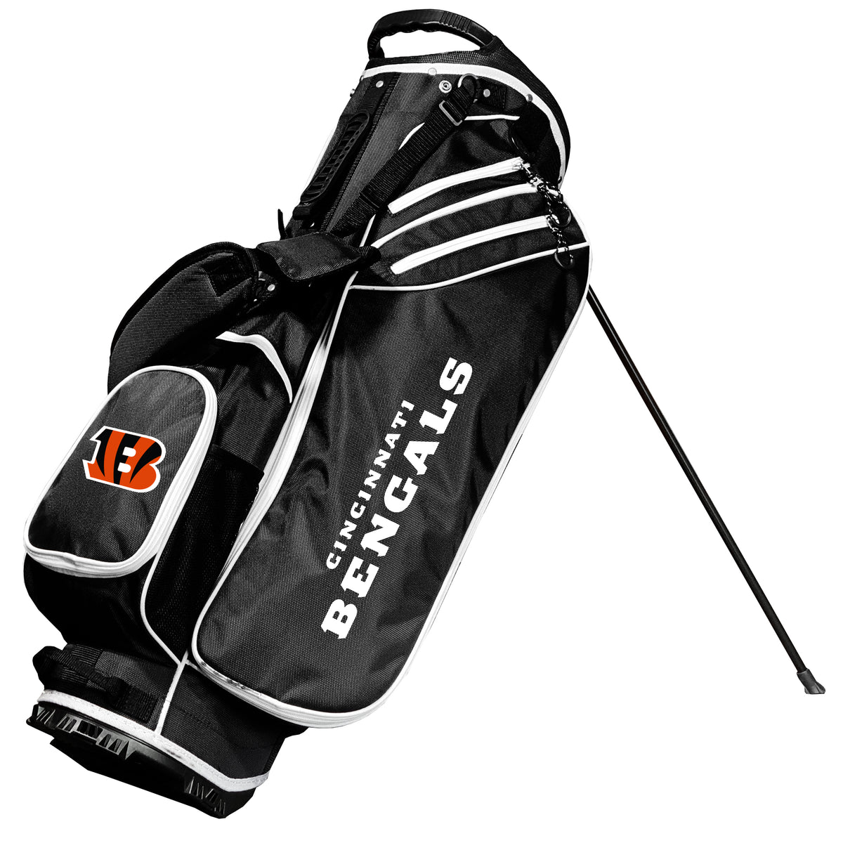 Cincinnati Bengals Birdie stand golf bag, Black color