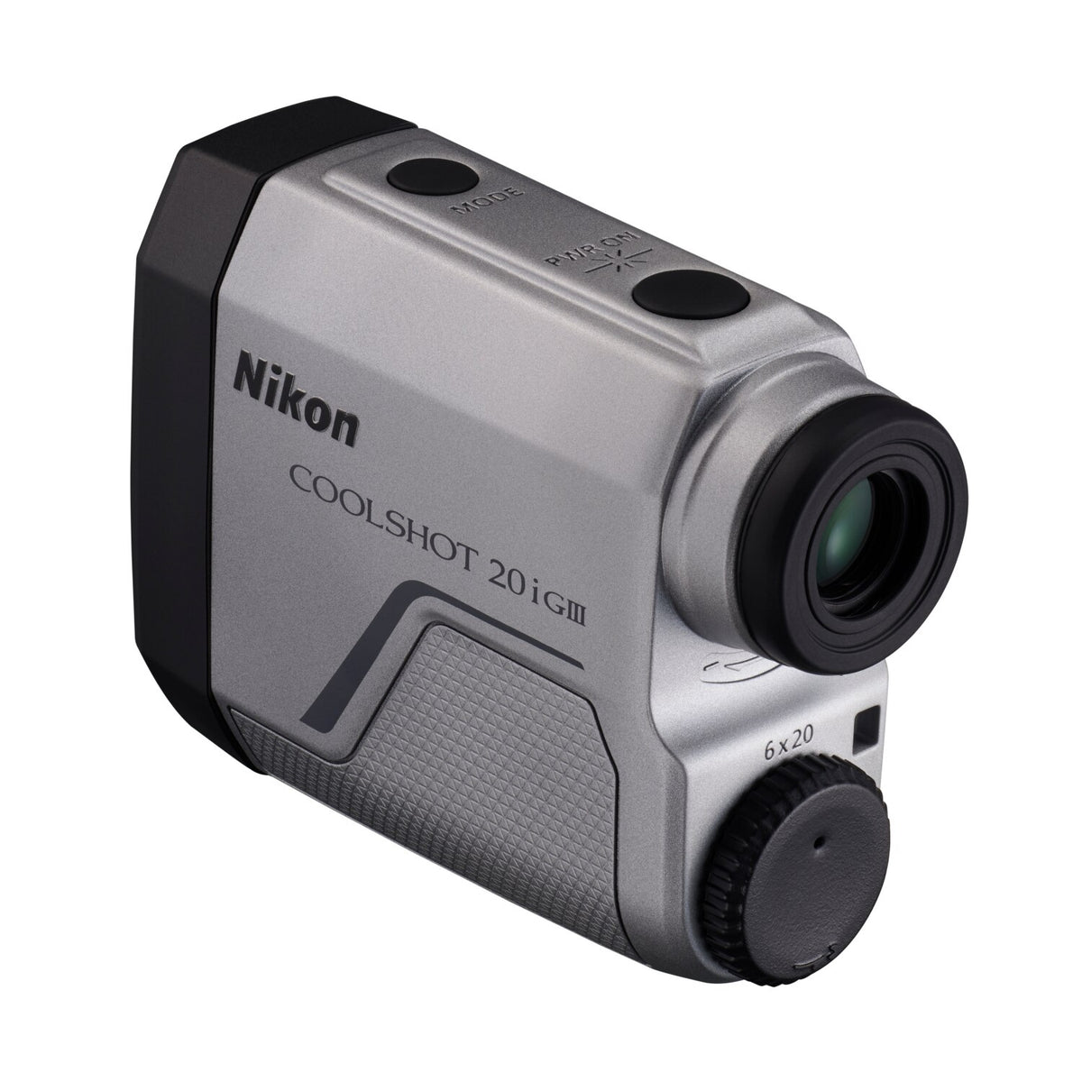 Nikon COOLSHOT 20i GIII eyepiece from opposite side