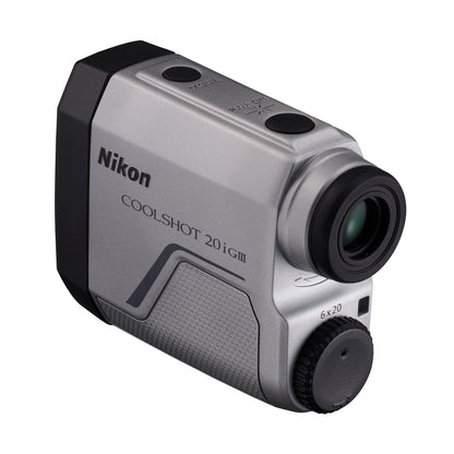 Nikon COOLSHOT 20i GIII eyepiece from opposite side