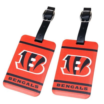 Cincinnati Bengals plastic golf bag tag by Team Golf, product photo 4