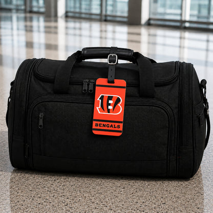 Cincinnati Bengals plastic golf bag tag by Team Golf, product photo 5