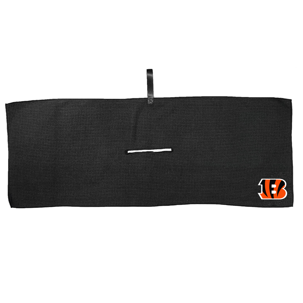 Cincinnati Bengals 16 x 40 microfiber golf towel with team logo
