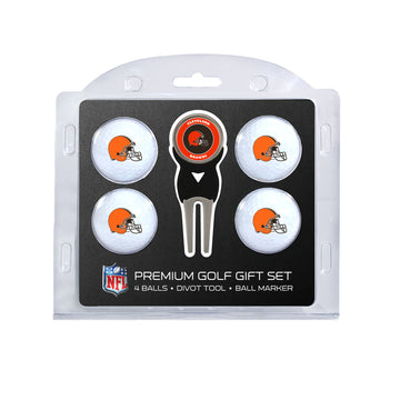 Cleveland Browns 4-Ball Golf-Geschenkset
