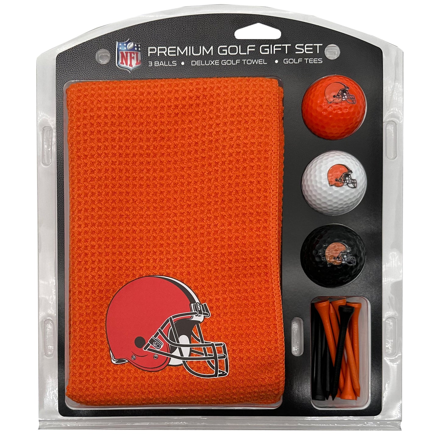 Cleveland Browns Microfiber Towel Golf Gift Set - Club Rehab