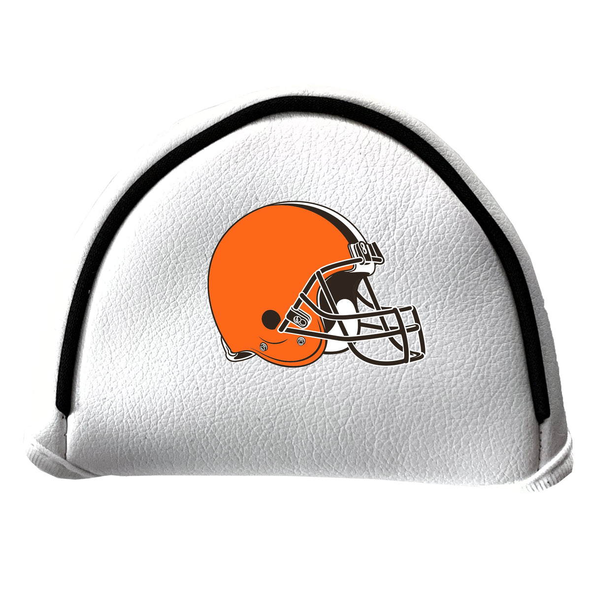 Cleveland Browns Vintage White Printed Mallet Putter Headcover