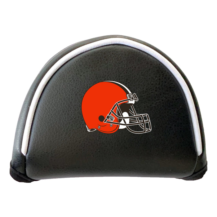 Cleveland Browns Vintage Color Printed Mallet Putter Headcover