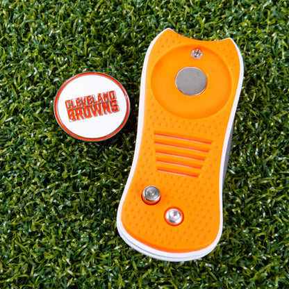 Cleveland Browns Switchblade Divot Tool - Image 3 - Club Rehab