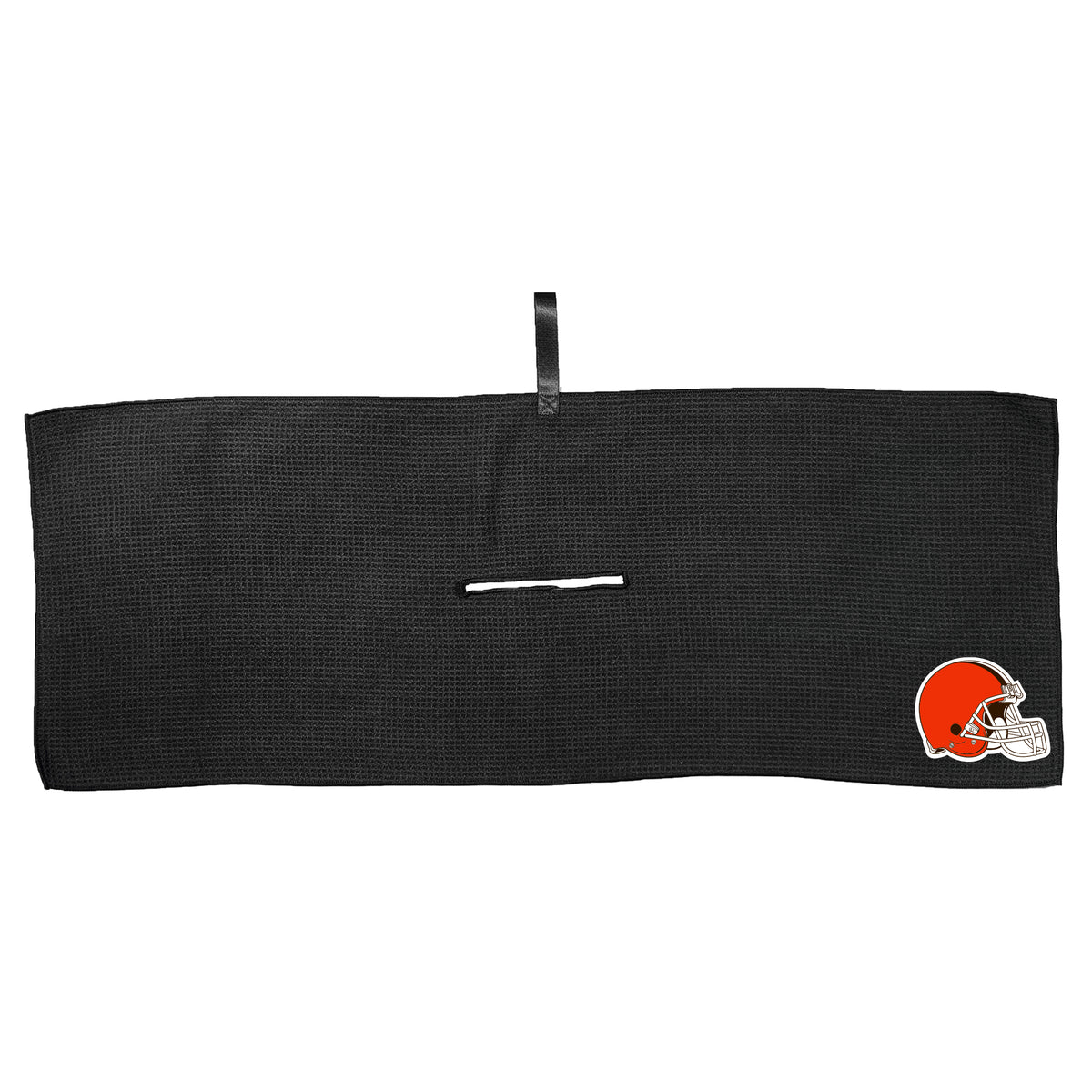 Cleveland Browns 16 x 40 microfiber golf towel with team logo