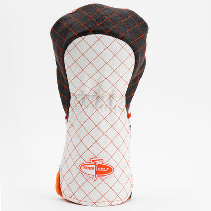 Cleveland Browns Striped Quilted Driver Headcover, back view