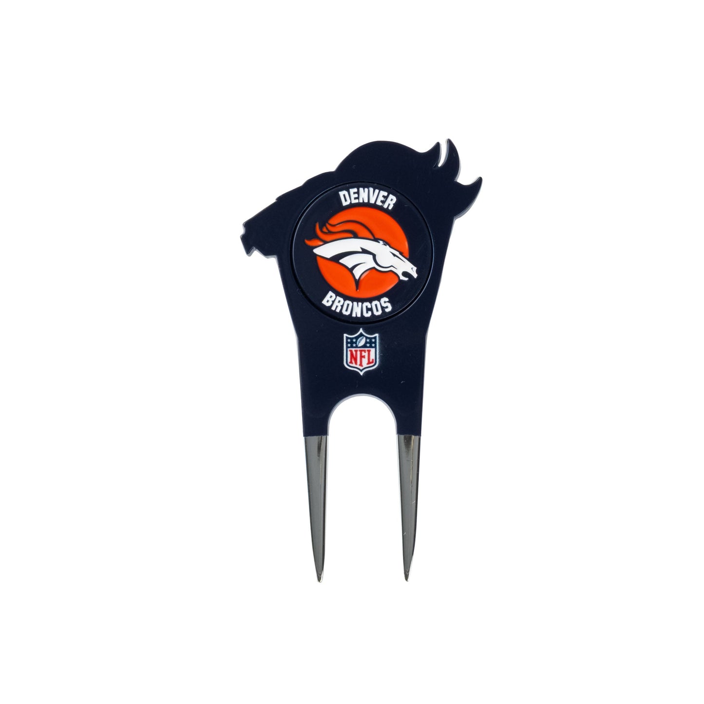 Denver Broncos Custom Shaped Divot Tool - Image 2 - Club Rehab