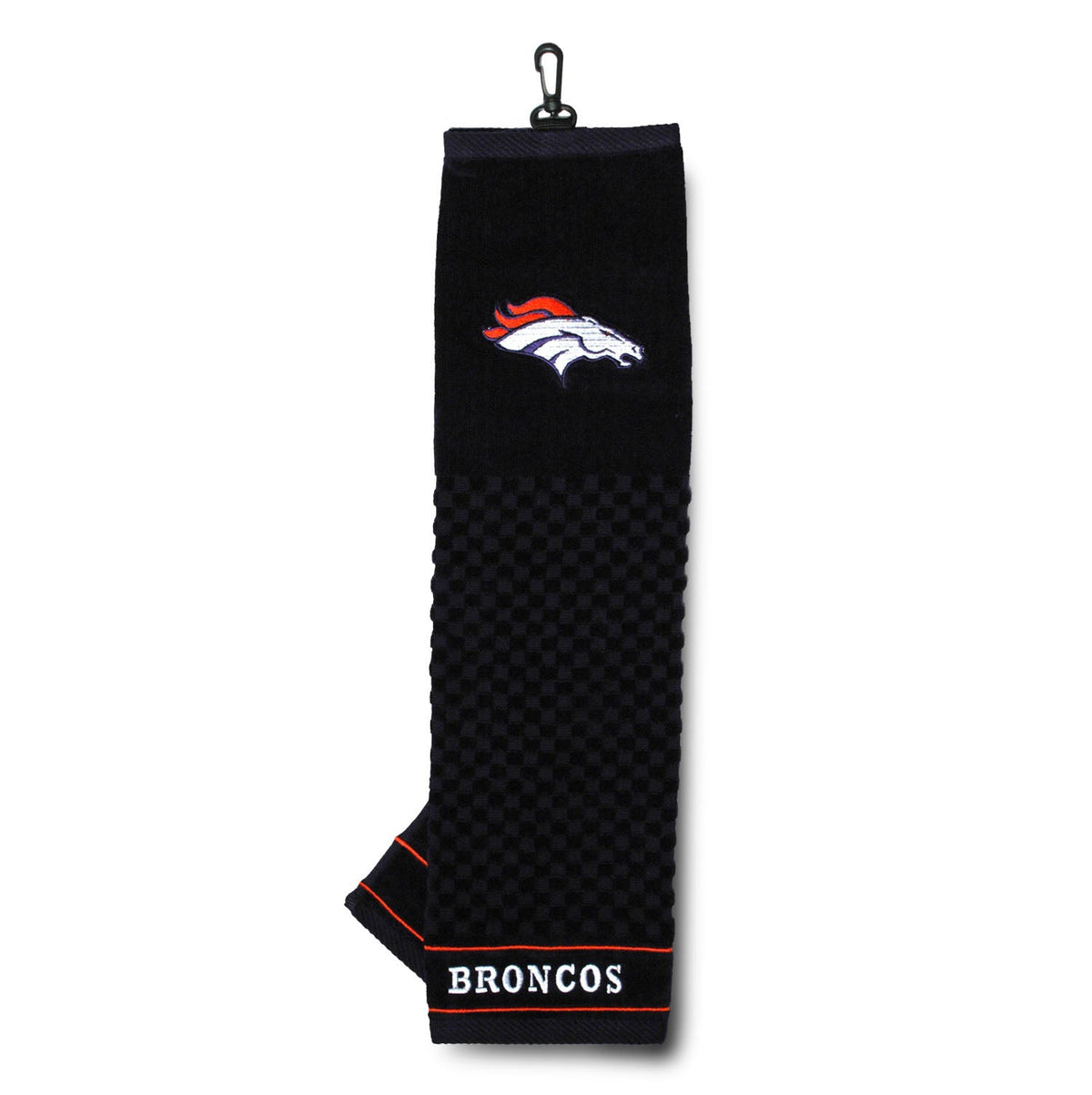Denver Broncos embroidered golf towel