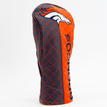 Denver Broncos Split Quilted Fairway Headcover - golf headcover product images