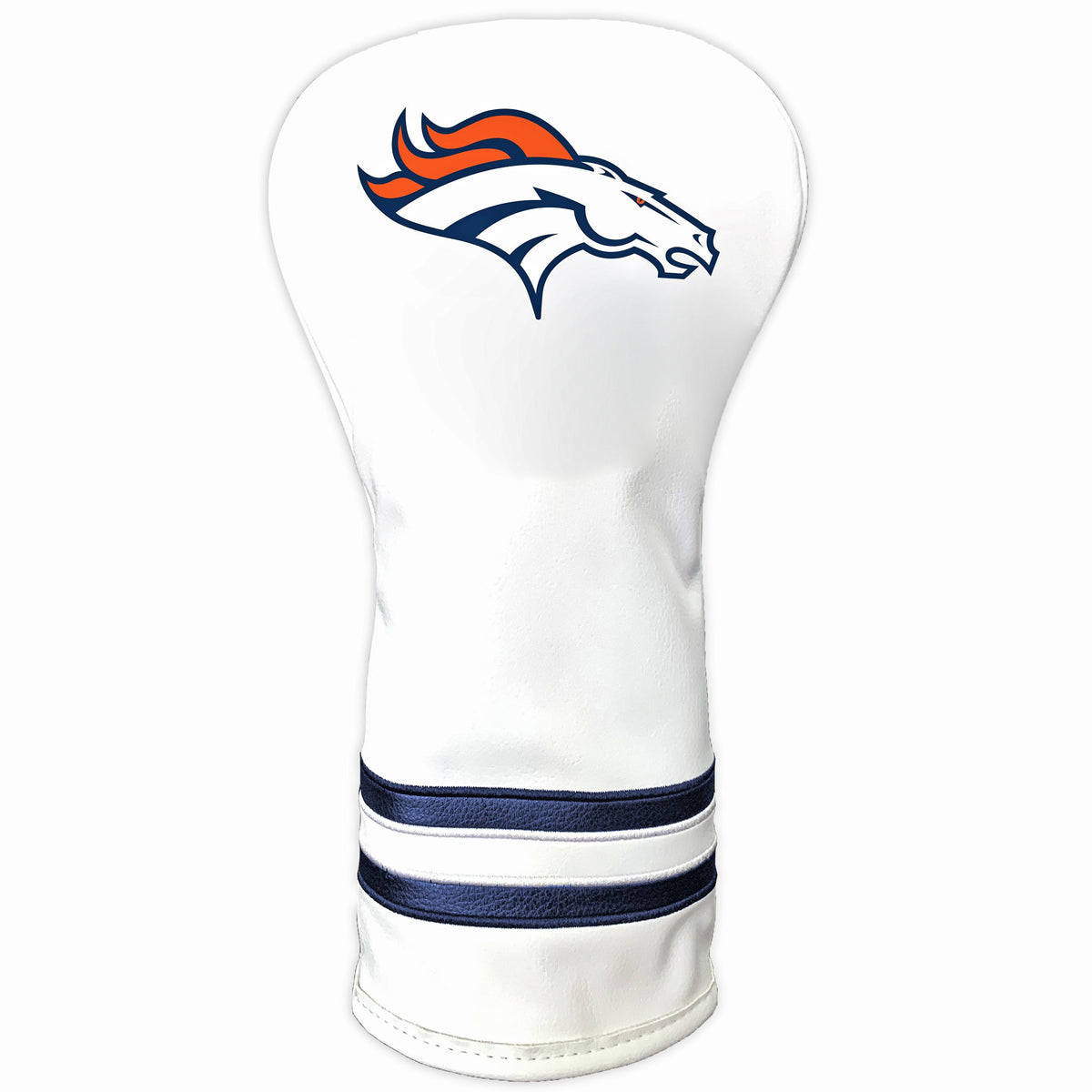 Denver Broncos Vintage White Printed Driver Headcover