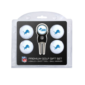 Detroit Lions Golf-Geschenkset mit 4 Bällen