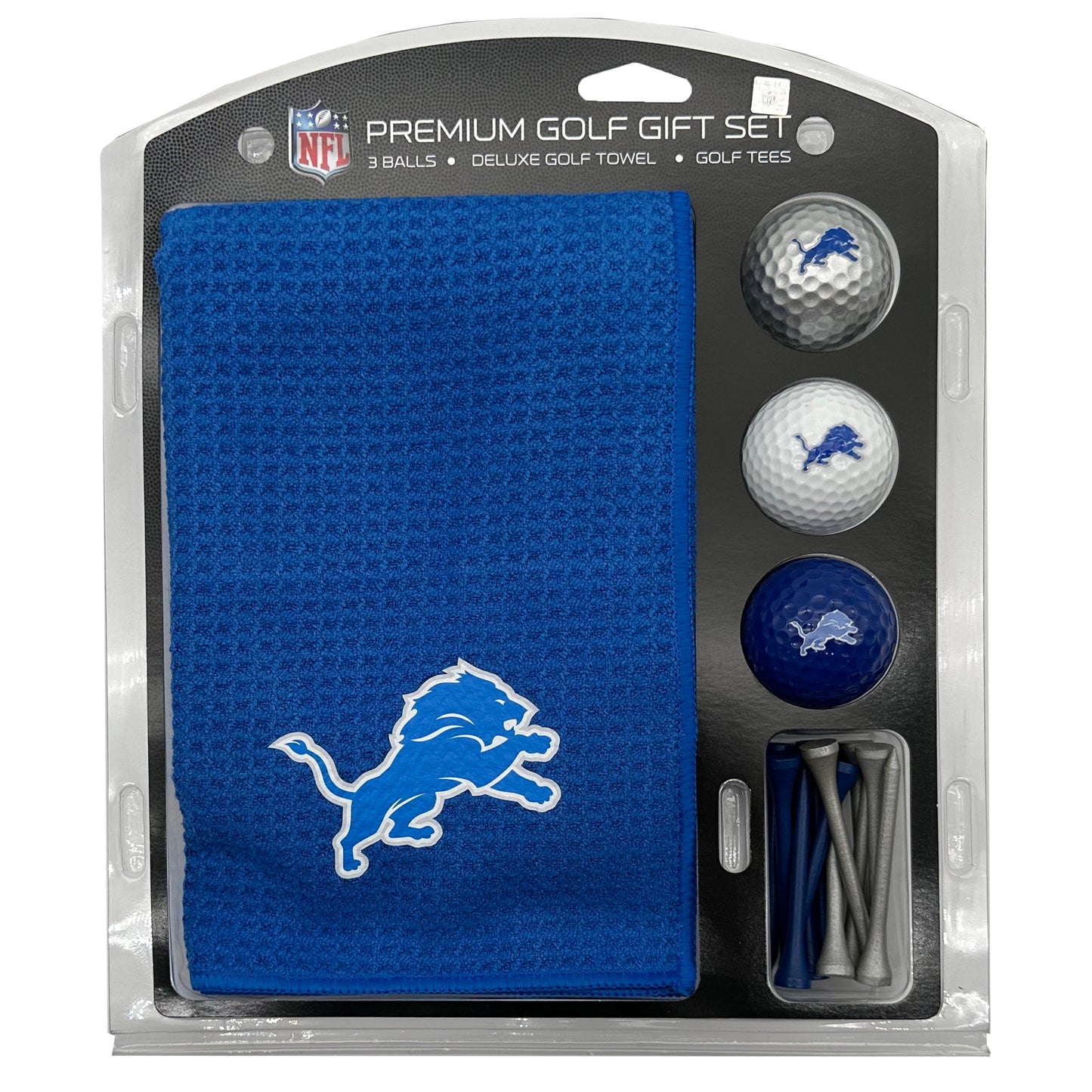 Detroit Lions Microfiber Towel Golf Gift Set - Club Rehab