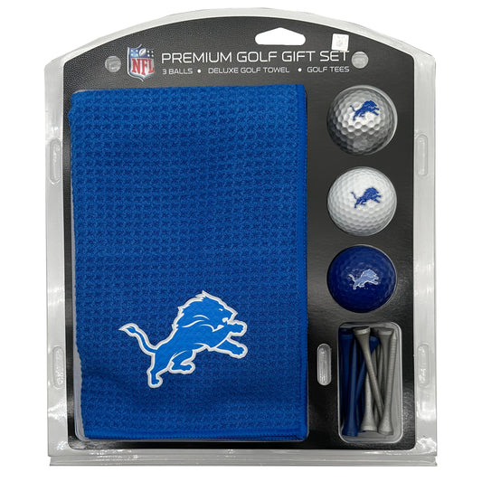 Detroit Lions Microfiber Towel Golf Gift Set - Club Rehab