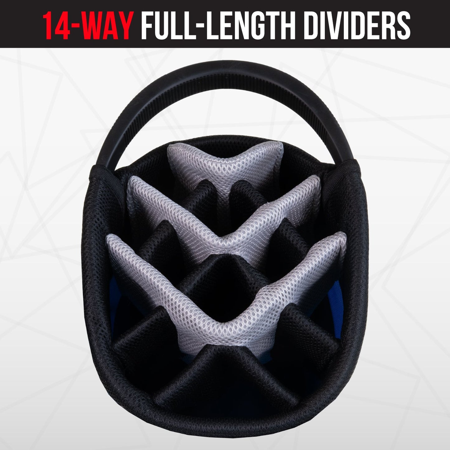 Detroit Lions Fairway Stand Bag - Image 6 - Club Rehab