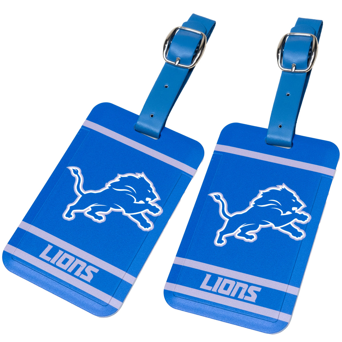 Detroit Lions plastic golf bag tag by Team Golf, product photo 4