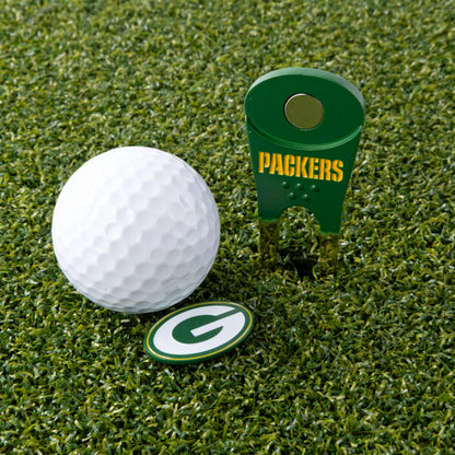 Green Bay Packers Custom Shaped Divot Tool - Image 5 - Club Rehab
