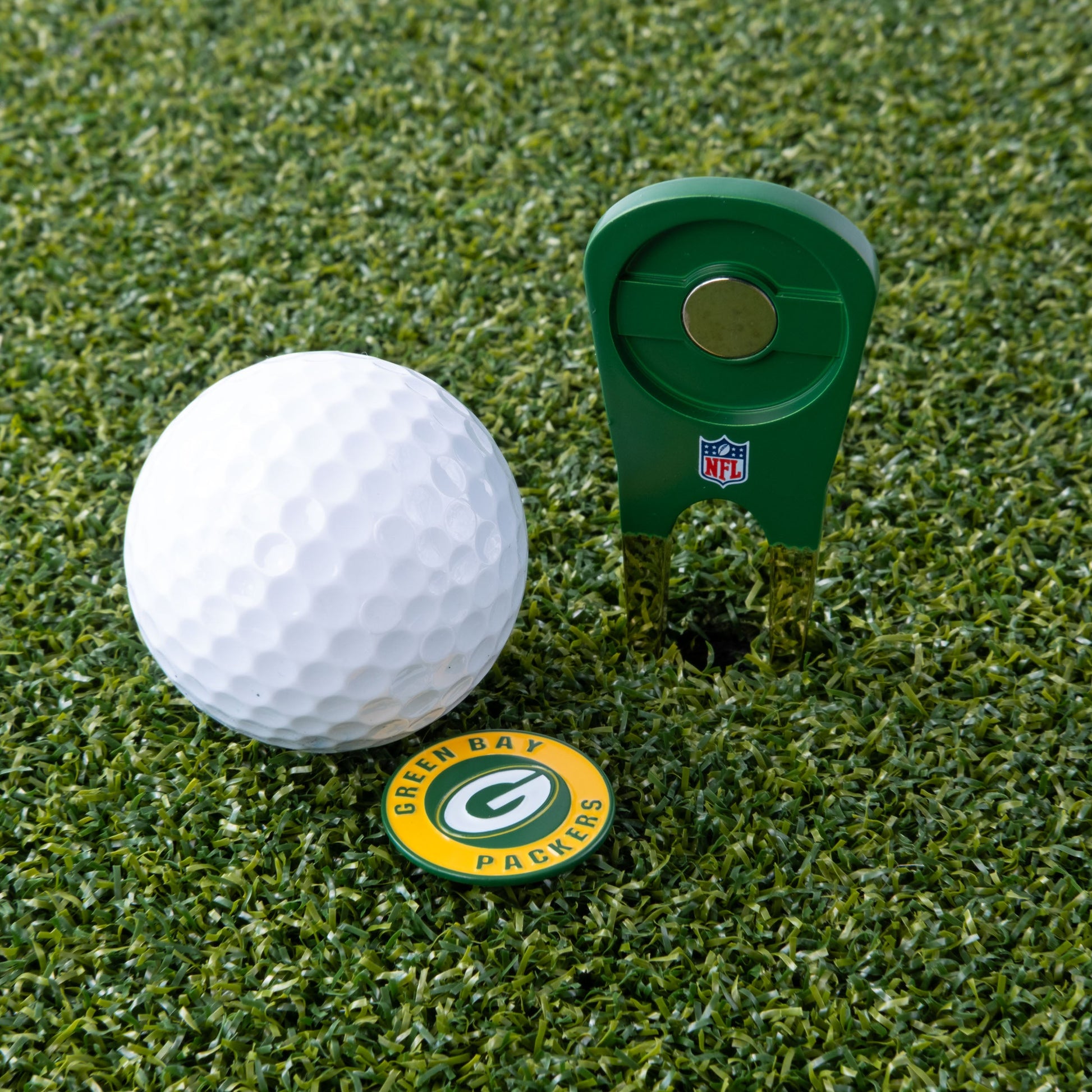 Green Bay Packers Custom Shaped Divot Tool - Image 6 - Club Rehab