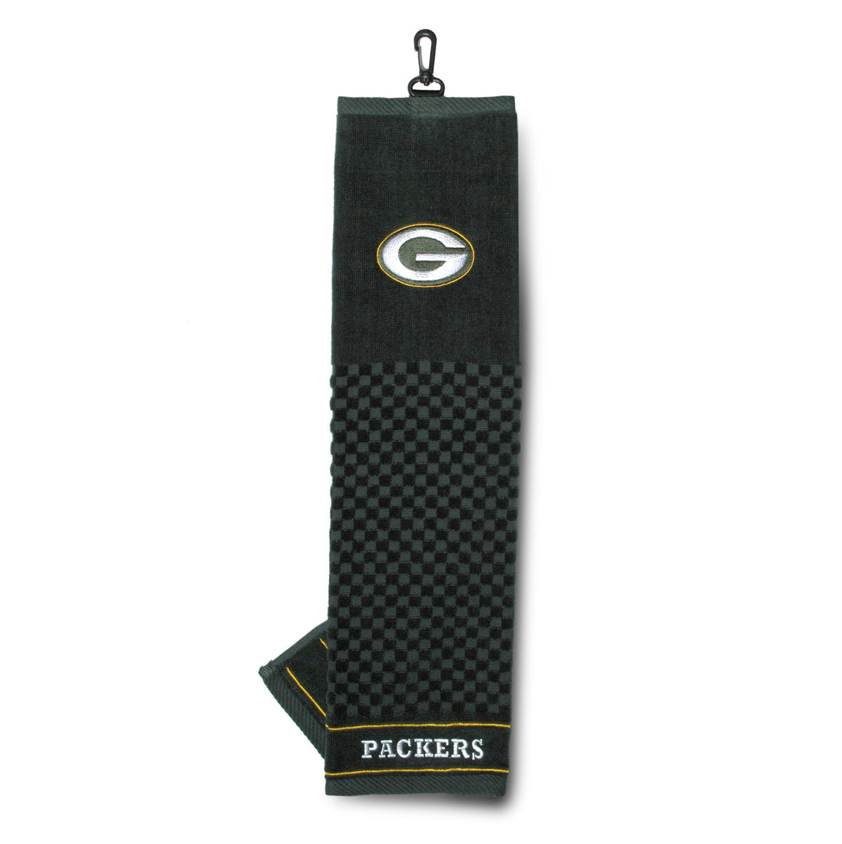 Green Bay Packers embroidered golf towel