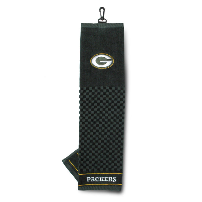 Green Bay Packers embroidered golf towel