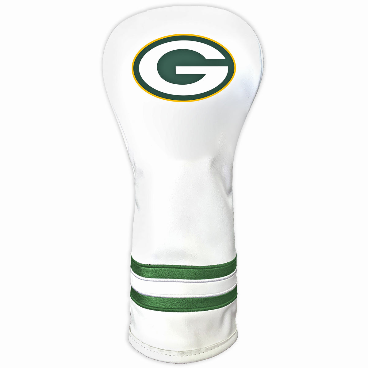 Green Bay Packers Vintage White Printed Fairway Headcover - golf headcover product images