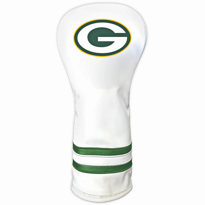 Green Bay Packers Vintage White Printed Fairway Headcover - golf headcover product images