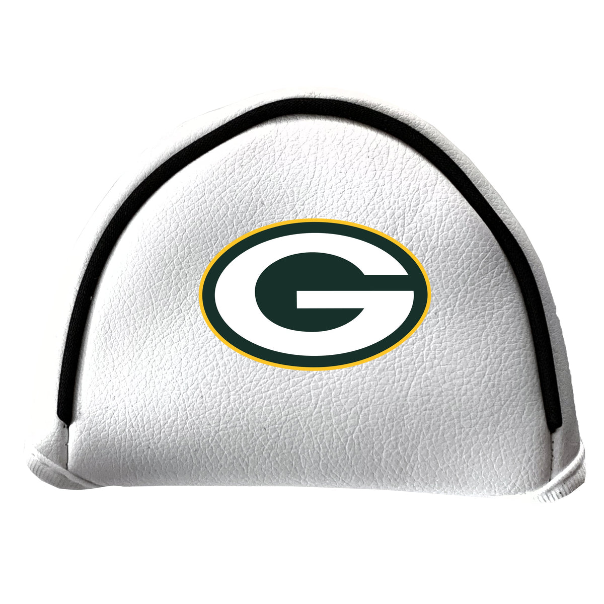 Green Bay Packers Vintage White Printed Mallet Putter Headcover