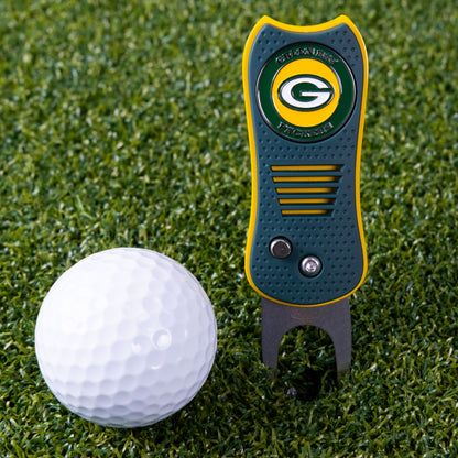 Green Bay Packers Switchblade Divot Tool - Image 2 - Club Rehab