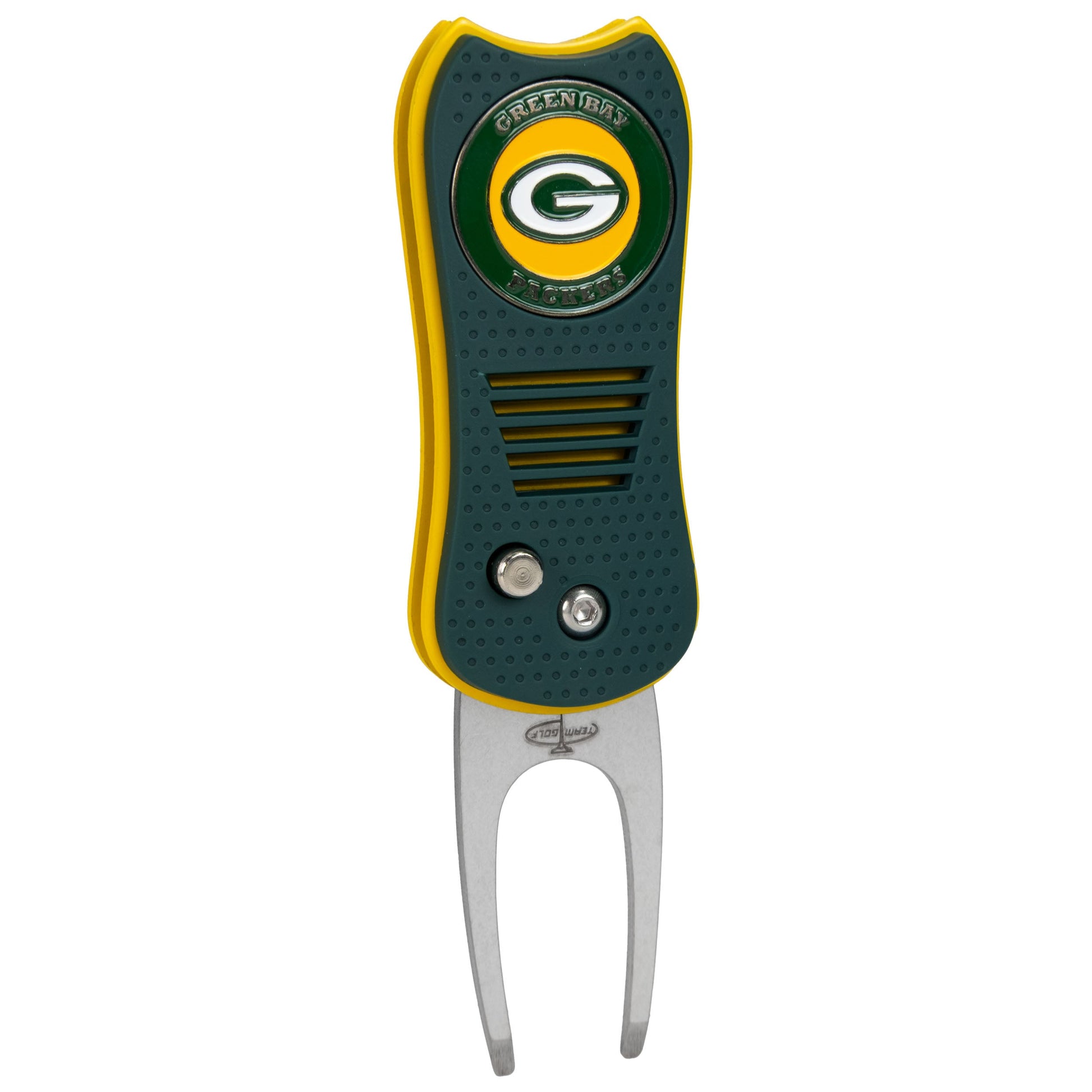 Green Bay Packers Switchblade Divot Tool - Image 1 - Club Rehab
