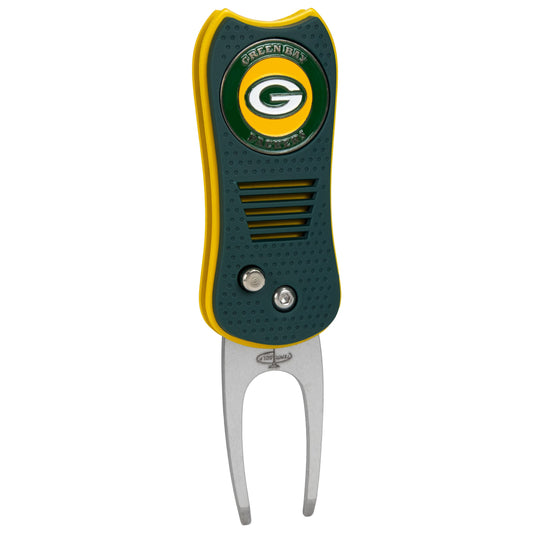 Green Bay Packers Switchblade Divot Tool - Image 1 - Club Rehab
