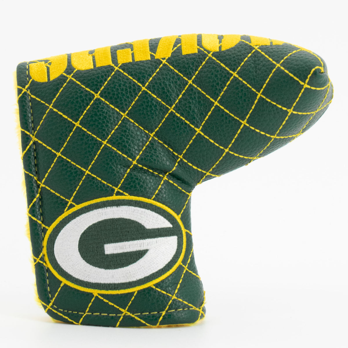 Green Bay Packers Solid Quilted Blade Putter Headcover