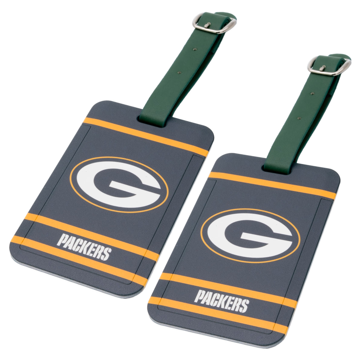 Green Bay Packers plastic golf bag tag by Team Golf, product photo 4