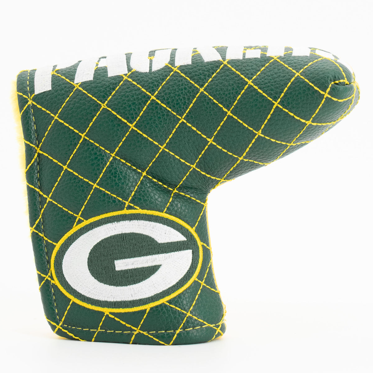 Green Bay Packers Split Quilted Blade Putter Headcover